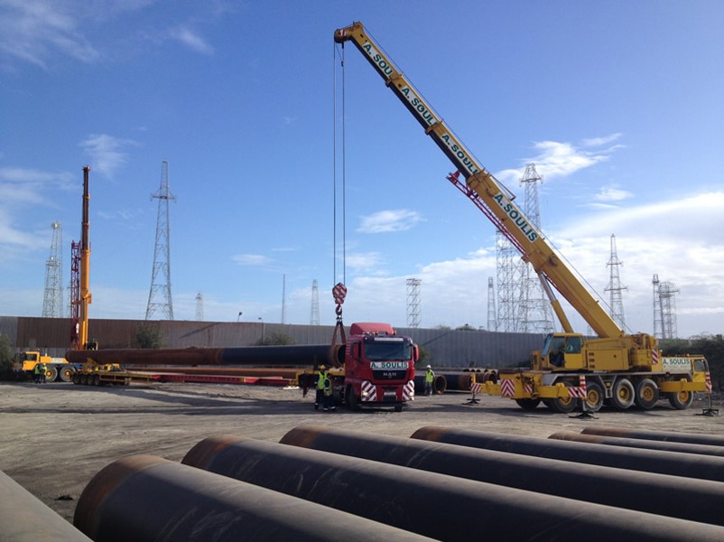 VTTI Jetting Piling Pipes